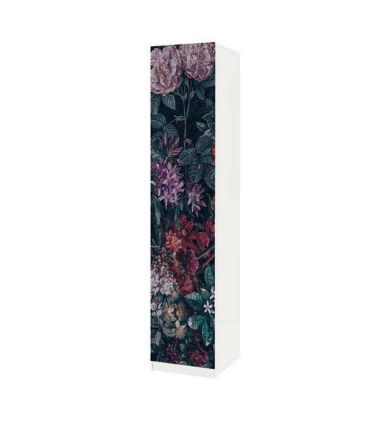 MyMaxxi Möbelfolie Schrankaufkleber Pax Blühende Vintage Blumenwand Möbelfolie MyMaxxi Möbelfolie Schrankaufkleber Pax Blühende Vintage Blumenwand Möbelfolie von MyMaxxi