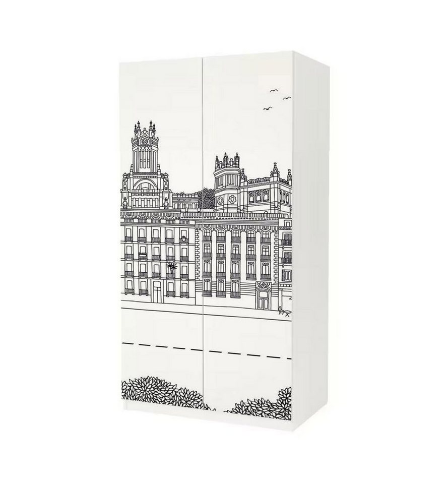 MyMaxxi Möbelfolie Schrankaufkleber Pax Hauptstadt von Spanien Möbelfolie Folie MyMaxxi Möbelfolie Schrankaufkleber Pax Hauptstadt von Spanien Möbelfolie Folie von MyMaxxi