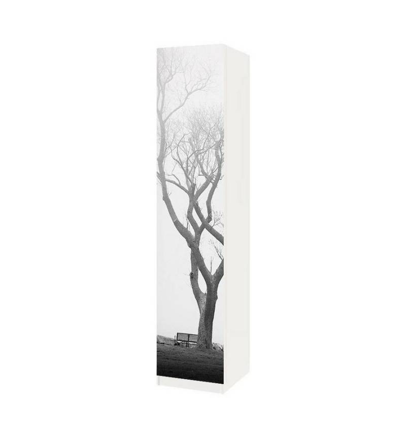 MyMaxxi Möbelfolie Schrankaufkleber Pax Nebelverhüllter alter Baum Möbelfolie Folie von MyMaxxi
