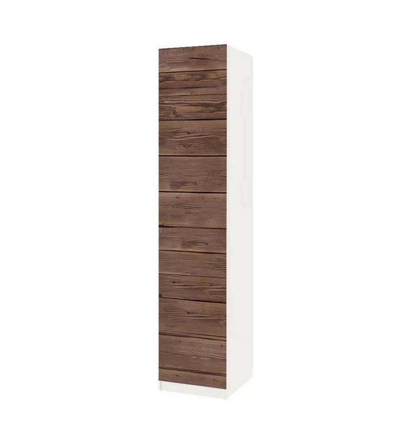 MyMaxxi Möbelfolie Schrankaufkleber Pax Vintage Holz vertikal Möbelfolie Folie von MyMaxxi