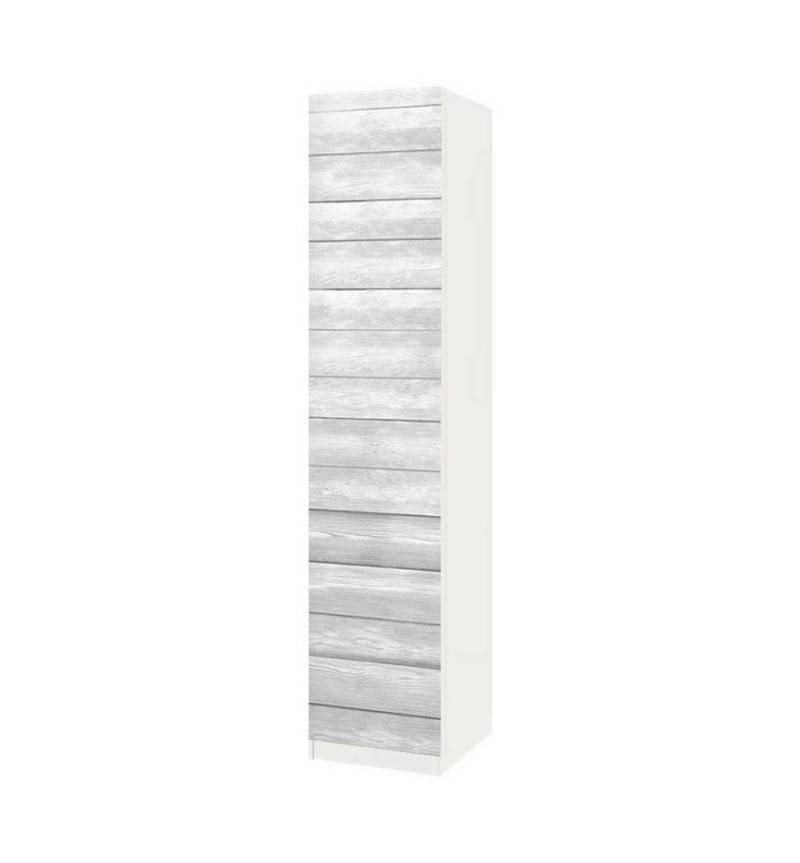 MyMaxxi Möbelfolie Schrankaufkleber Pax Vintage weißes Holz Textur Möbelfolie Folie von MyMaxxi