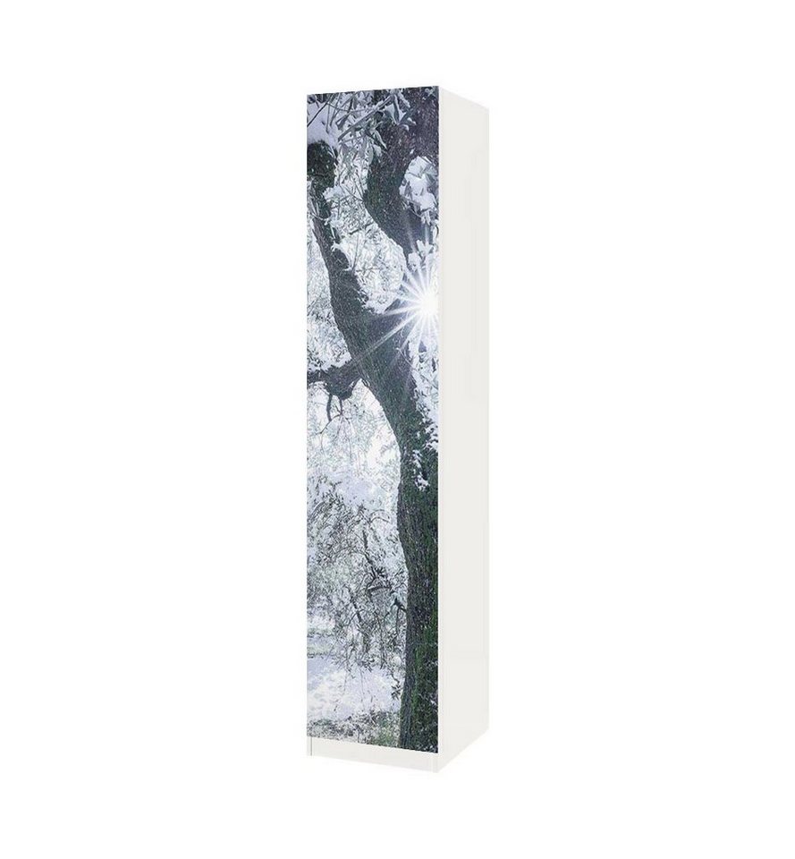 MyMaxxi Möbelfolie Schrankaufkleber Pax Winterlicher schneebedeckter Baum Möbelfolie MyMaxxi Möbelfolie Schrankaufkleber Pax Winterlicher schneebedeckter Baum Möbelfolie von MyMaxxi