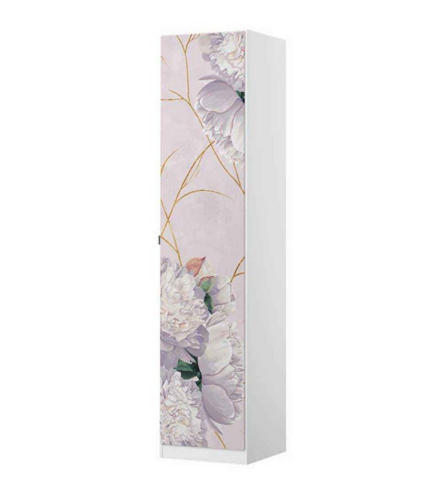 MyMaxxi Möbelfolie Schrankaufkleber Pax Blumen mit Goldrand Klebefolie Möbelfolie Folie MyMaxxi Möbelfolie Schrankaufkleber Pax Blumen mit Goldrand Klebefolie Möbelfolie Folie von MyMaxxi
