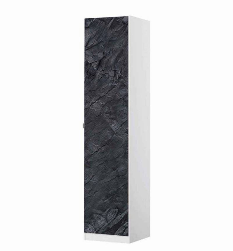 MyMaxxi Möbelfolie Schrankaufkleber Pax Schwarzer Stein Klebefolie Möbelfolie Folie von MyMaxxi