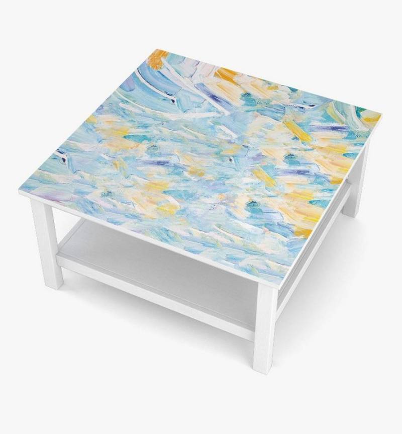 MyMaxxi Möbelfolie Tischfolie Blaue Malerei Bubblefree selbstklebend Folie, (Klebefolie passend geschnitten und gerollt) von MyMaxxi