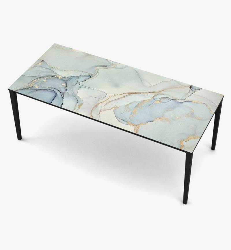 MyMaxxi Möbelfolie Tischfolie Marmor blau gold Bubblefree selbstklebend Folie MyMaxxi Möbelfolie Tischfolie Marmor blau gold Bubblefree selbstklebend Folie von MyMaxxi