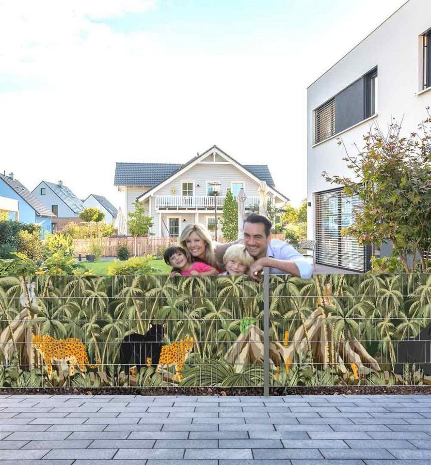 MyMaxxi Sichtschutzstreifen Zaunsichtschutz Dschungel Sichtschutz Garten Zaun von MyMaxxi