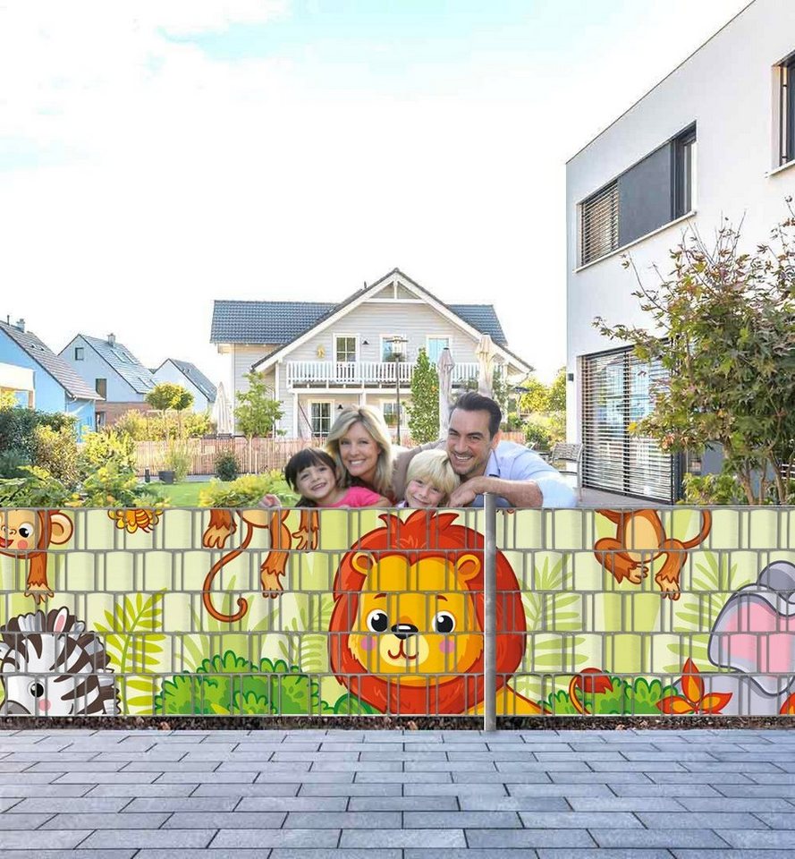 MyMaxxi Sichtschutzstreifen Sichtschutzstreifen Dschungeltiere Sichtschutz Garten Zaun, (Dschungeltiere) MyMaxxi Sichtschutzstreifen Sichtschutzstreifen Dschungeltiere Sichtschutz Garten Zaun, (Dschungeltiere) von MyMaxxi