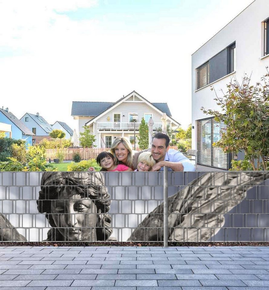 MyMaxxi Sichtschutzstreifen Sichtschutzstreifen Engel Skulptur Sichtschutz Garten Zaun MyMaxxi Sichtschutzstreifen Sichtschutzstreifen Engel Skulptur Sichtschutz Garten Zaun von MyMaxxi