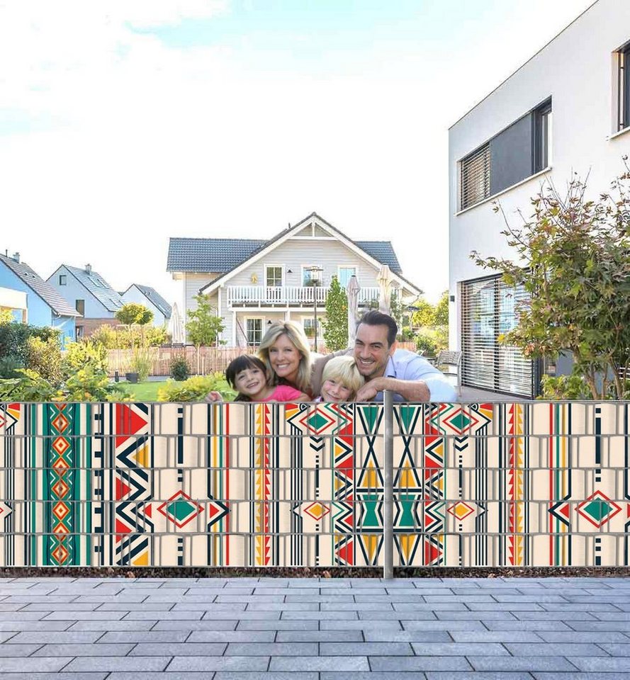 MyMaxxi Sichtschutzstreifen Sichtschutzstreifen Mexikanische Muster Sichtschutz Garten Zaun, (Mexikanische Muster) MyMaxxi Sichtschutzstreifen Sichtschutzstreifen Mexikanische Muster Sichtschutz Garten Zaun, (Mexikanische Muster) von MyMaxxi