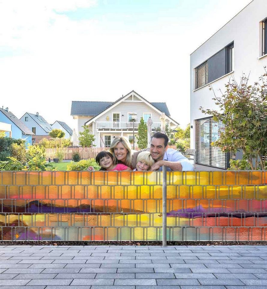 MyMaxxi Sichtschutzstreifen Sichtschutzstreifen Sonnenuntergang Gemälde Sichtschutz Garten Zaun MyMaxxi Sichtschutzstreifen Sichtschutzstreifen Sonnenuntergang Gemälde Sichtschutz Garten Zaun von MyMaxxi