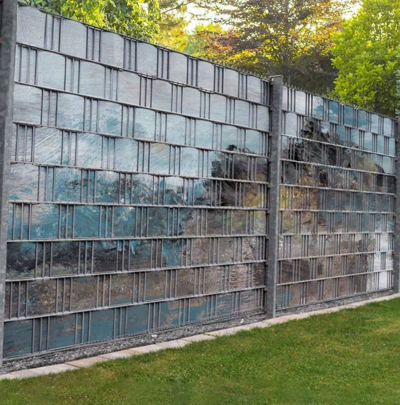 MyMaxxi Sichtschutzstreifen Sichtschutzstreifen Terrain Malerei Sichtschutz Garten Zaun, (Terrain Malerei) von MyMaxxi