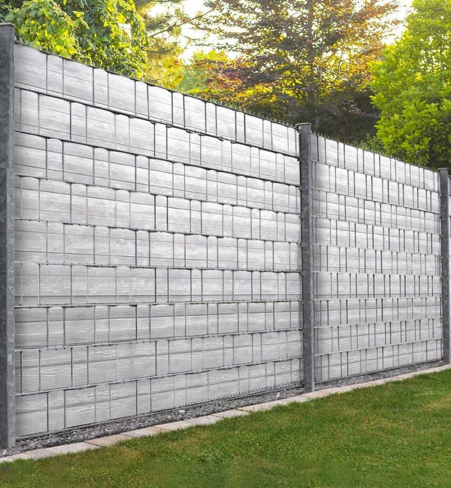 MyMaxxi Sichtschutzstreifen Sichtschutzstreifen Vintage weißes Holz Textur Sichtschutz Garten Zaun MyMaxxi Sichtschutzstreifen Sichtschutzstreifen Vintage weißes Holz Textur Sichtschutz Garten Zaun von MyMaxxi