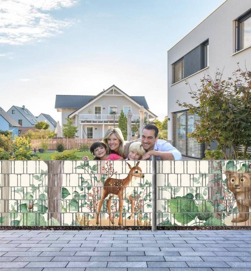 MyMaxxi Sichtschutzstreifen Sichtschutzstreifen Waldtier Zeichnung Sichtschutz Garten Zaun, (Waldtier Zeichnung) MyMaxxi Sichtschutzstreifen Sichtschutzstreifen Waldtier Zeichnung Sichtschutz Garten Zaun, (Waldtier Zeichnung) von MyMaxxi