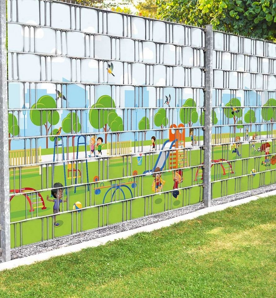 MyMaxxi Sichtschutzstreifen Sichtschutzstreifen spielende Kinder Sichtschutz Garten Zaun, (15-Playing-kids) MyMaxxi Sichtschutzstreifen Sichtschutzstreifen spielende Kinder Sichtschutz Garten Zaun, (15-Playing-kids) von MyMaxxi