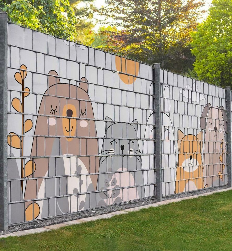MyMaxxi Sichtschutzstreifen Sichtschutzstreifen süße Tiere im Wald Sichtschutz Garten Zaun, (süße Tiere im Wald) MyMaxxi Sichtschutzstreifen Sichtschutzstreifen süße Tiere im Wald Sichtschutz Garten Zaun, (süße Tiere im Wald) von MyMaxxi