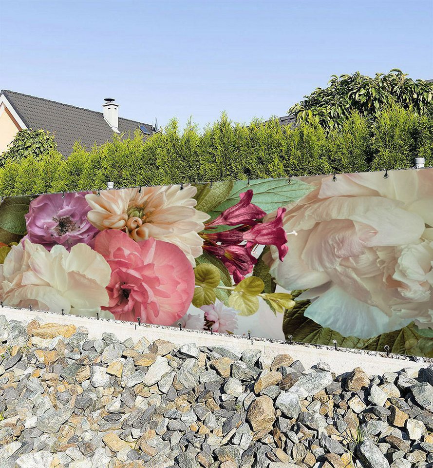 MyMaxxi Sichtschutzzaunmatten Zaunbanner Farbenfroher Blumenstrauß hell Sichtschutz Garten Zaun, (Bambus grün) MyMaxxi Sichtschutzzaunmatten Zaunbanner Farbenfroher Blumenstrauß hell Sichtschutz Garten Zaun, (Bambus grün) von MyMaxxi