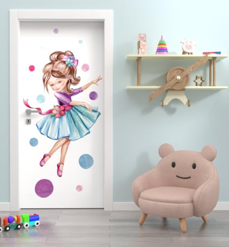 MyMaxxi - Tür bekleben mit Türtapete Türposter Türfolie Selbstklebend 90x200 Prinzessin Seifenblasen - Tür verschönern mit Türfolie - Türaufkleber Mädchen und Junge MyMaxxi - Tür bekleben mit Türtapete Türposter Türfolie Selbstklebend 90x200 Prinzessin Seifenblasen - Tür verschönern mit Türfolie - Türaufkleber Mädchen und Junge von MyMaxxi