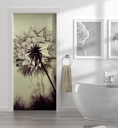 MyMaxxi - Tür bekleben mit Türtapete Türposter Türfolie Selbstklebend 90x200 Pusteblume - Tür verschönern mit Türfolie - Türaufkleber Türklebefolie Samen Löwenzahn MyMaxxi - Tür bekleben mit Türtapete Türposter Türfolie Selbstklebend 90x200 Pusteblume - Tür verschönern mit Türfolie - Türaufkleber Türklebefolie Samen Löwenzahn von MyMaxxi