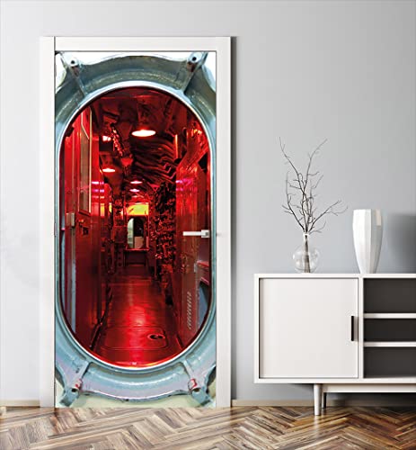 MyMaxxi - Tür bekleben mit Türtapete Türposter Türfolie Selbstklebend 90x200 U-Boot Gang - Tür verschönern mit Türfolie - Türaufkleber Türklebefolie Nautik Marine MyMaxxi - Tür bekleben mit Türtapete Türposter Türfolie Selbstklebend 90x200 U-Boot Gang - Tür verschönern mit Türfolie - Türaufkleber Türklebefolie Nautik Marine von MyMaxxi