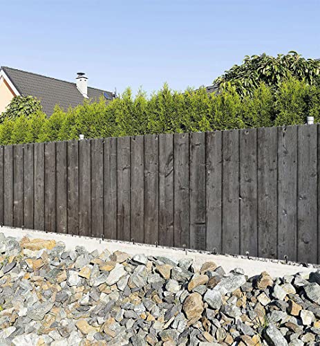 MyMaxxi Zaunbanner Sichtschutz - Alte Vintage Holzwand - Abdeckung für Terrasse Zaun - Windschutz Sonnenschutz Blickdicht - Zaunverkleidung wetterfest Sichtschutz Zaun - Verkleidung - von MyMaxxi