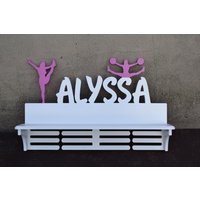Trophäe Regal Cheerleading Medaillenaufhänger Medaille Display Medaillenständer Sport Geschenk Benutzerdefinierte Medaillenhalter Rennen Für 1 von MyNiceWood