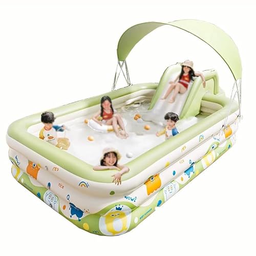 MyNvy Pool Garten Swing Quick Up Pool| Selbstaufbauender selbst tragender Swimming Pool | Gartenpool(Color:2.1m,Size:) von MyNvy