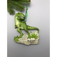 Personalisierte T-Rex Dinosaurier Weihnachtsverzierung, Tyrannosaurus Rex Ornament, Hand Personalisierte Weihnachtsverzierung Personalisierte T-Rex Dinosaurier Weihnachtsverzierung, Tyrannosaurus Rex Ornament, Hand Personalisierte Weihnachtsverzierung von MyOrnamentStudio