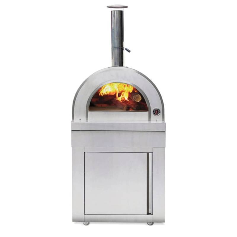 MyOutdoorKitchen Holzbefeuerter Pizzaofen Naples Stainless Collection von MyOutDoorKitchen