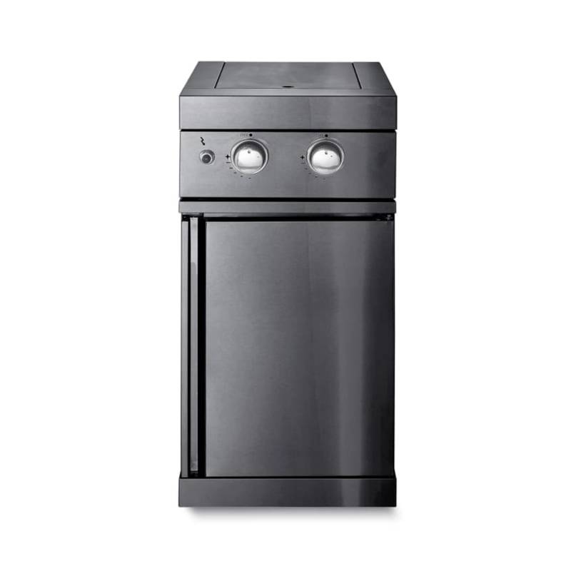 MyOutdoorKitchen Modul mit Doppel Seitenbrenner Black Collection von MyOutDoorKitchen