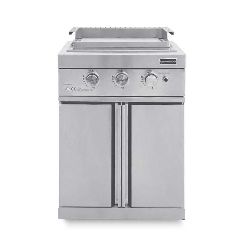 MyOutdoorKitchen Teppanyaki Modul Stainless Collection von MyOutDoorKitchen