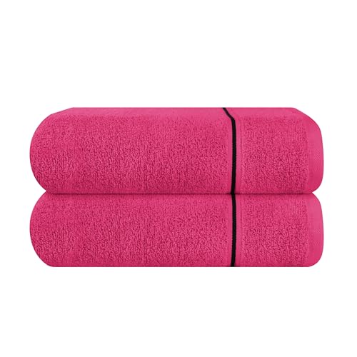 MyOwn Baumwolle 2er-Pack Oversized Badetuch-Set 70 x 140 cm, große Badetücher, Ultra saugfähig, kompakt, schnell trocknend und leicht, Heiße MyOwn Baumwolle 2er-Pack Oversized Badetuch-Set 70 x 140 cm, große Badetücher, Ultra saugfähig, kompakt, schnell trocknend und leicht, Heiße von MyOwn