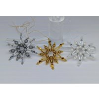 Sonnenfänger Handgefertigt Swarovski Sterne - Weihnachtsdeko Für Fenster & Baum von MyPearlsRock
