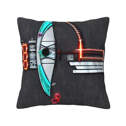 MyPiky Quadratische Kissenbezüge mit Pfeil-Motiv, für Couch, Sofa, Schlafzimmer, Büro, Wohnzimmer MyPiky Quadratische Kissenbezüge mit Pfeil-Motiv, für Couch, Sofa, Schlafzimmer, Büro, Wohnzimmer von MyPiky