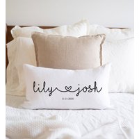 Personalisiertes Paar Kissen, Benutzerdefinierte Hochzeitsgeschenk Kissenbezug, Paar Namen Und Est Datum, Hochzeit Kissenbezüge, Text Kissenbezug Personalisiertes Paar Kissen, Benutzerdefinierte Hochzeitsgeschenk Kissenbezug, Paar Namen Und Est Datum, Hochzeit Kissenbezüge, Text Kissenbezug von MyPrettyPrint