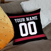 Atlanta Personalisierte Fußball-Jersey-Kissenbezug, Einzigartiges Individuelles Geschenk Für Nfl-Fans Mit Ihrem Namen Und Nummer Wahl-Fan-Kissenbezug von MyRedHotDeals