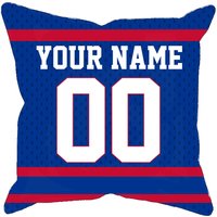 Buffalo Personalisierte Fußball-Jersey-Kissenbezug, Einzigartiges Individuelles Geschenk Für Nfl-Fans Mit Ihrem Namen Und Nummer Wahl-Fan-Kissenbezug von MyRedHotDeals