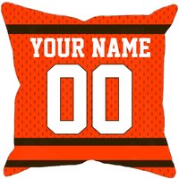 Cleveland Personalisierte Fußball-Jersey-Kissenbezug, Einzigartiges Individuelles Geschenk Für Nfl-Fans Mit Ihrem Namen Und Nummer von MyRedHotDeals
