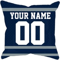 Dallas Personalisierte Fußball-Jersey-Kissenbezug, Einzigartiges Individuelles Geschenk Für Nfl-Fans Mit Ihrem Namen Und Nummer Wahl-Fan-Kissenbezug von MyRedHotDeals