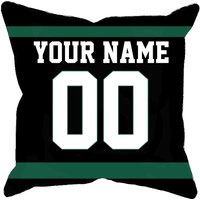 New York Personalisierte Fußball-Jersey-Kissenbezug, Einzigartiges Individuelles Geschenk Für Nfl-Fans Mit Ihrem Namen Und Nummer von MyRedHotDeals