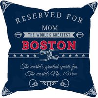 Personalisierte Boston United Fußball Kissenbezug, Cooles Individuelles Geschenk Für New England Patriots Fan, Nfl Kissenbezug Dekor, Super Bowl von MyRedHotDeals