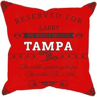 Tampa Florida Football Kissenbezug, Personalisiertes Geschenk Für Bay Buccaneers Sportfans, Nfl Super Bowl Kissenbezug von MyRedHotDeals