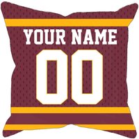 Washington Personalisierte Fußball-Jersey-Kissenbezug, Einzigartiges Individuelles Geschenk Für Nfl-Fans Mit Ihrem Namen Und Nummer von MyRedHotDeals