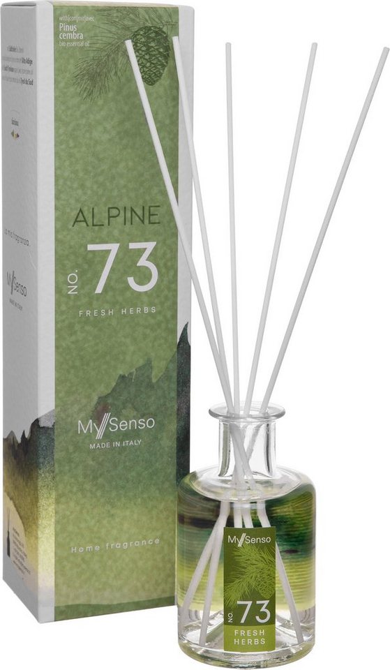 MySenso Duftlampe alpine diffusor 200ml n°73 fresh herbs von MySenso