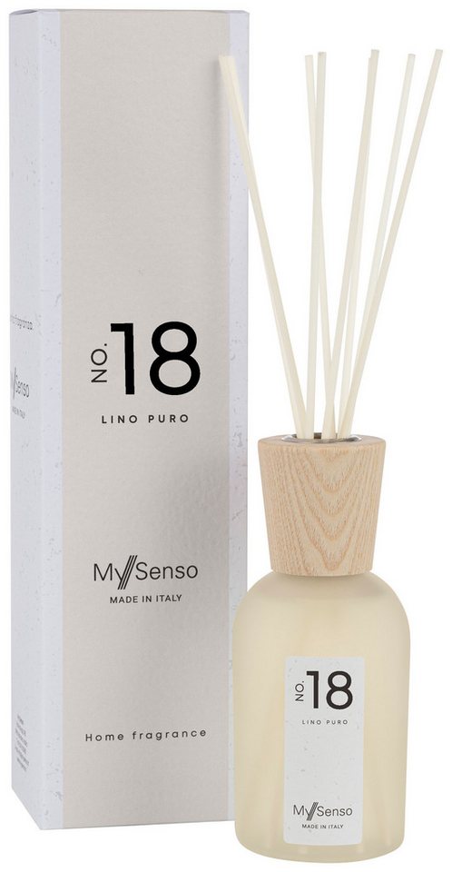 MySenso Duftlampe premium diffuser no 18 lino puro 240ml raumduft von MySenso