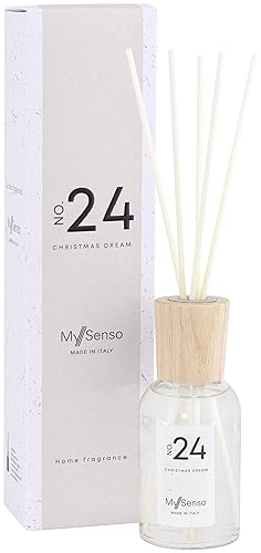 MySenso - Raumduft - N°24 Christmas Dream - 100ml - Elegante und nachhaltige Geschenksverpackung - Made in Italy - Wellness zu Hause MySenso - Raumduft - N°24 Christmas Dream - 100ml - Elegante und nachhaltige Geschenksverpackung - Made in Italy - Wellness zu Hause von MySenso