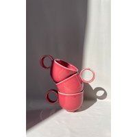 Dunkelrosa Espresso-Tasse, Geburtstagsgeschenk Für Dame, Kaffeetasse, Kleine Tasse, 2 Oz Dunkelrosa Espresso-Tasse, Geburtstagsgeschenk Für Dame, Kaffeetasse, Kleine Tasse, 2 Oz von MySimpleForms