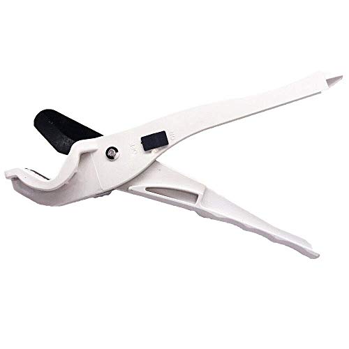 Rohrschneider aus Kunststoff, 30 mm, PVC-Rohrschneider, robuste Rohrscherwerkzeuge zum Schneiden von Kunststoffrohren OD PEX, PVC und PPR (Weiß, Fast-SA-5603) von MySixKeen