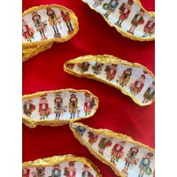 xl Ltd Edition Preppy Nussknacker Soldaten Austernschale Schale von MySouthernBallerina