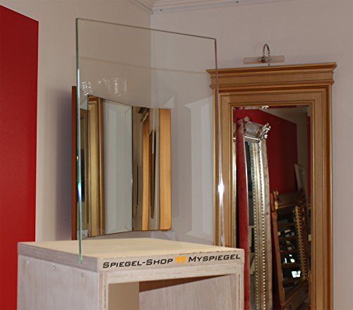 MySpiegel.de Glasplatte Glas Polierte Kante Durchsichtig Klar Glasscheiben Glasboden Glaswand Glastisch in 6mm (80x70 cm) von MySpiegel.de